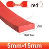High-Temperature Resistant Transparent Silicone Rubber Sealing Strip