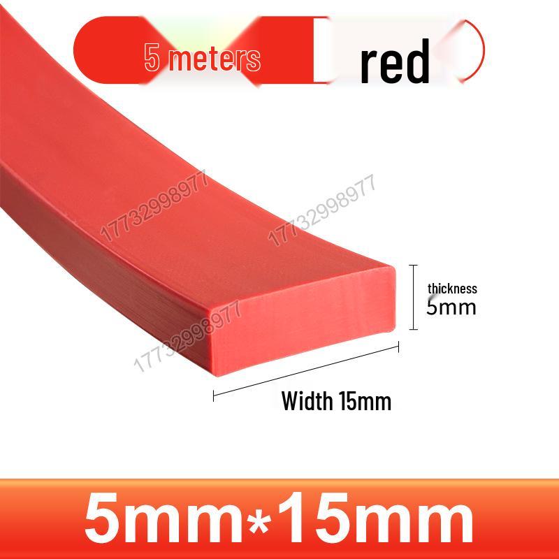 High-Temperature Resistant Transparent Silicone Rubber Sealing Strip