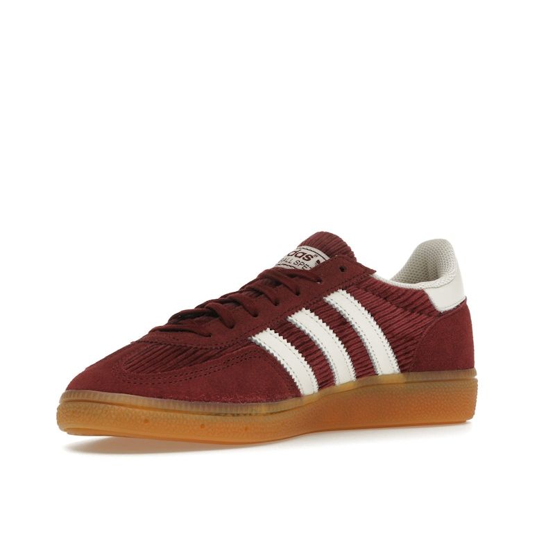 Adidas Handball Spezial Corduroy Pack - Shadow Red Women Sneakers Off-White Gum IG1978