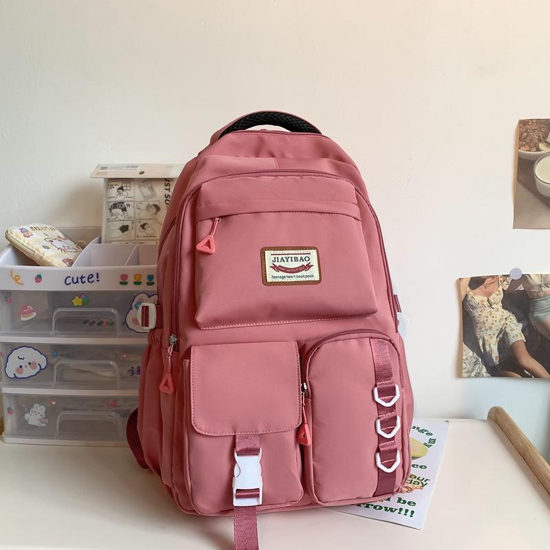 Korean Version of Harajuku Fashion Campus Couple Junior High School Student Backpack Trendy Men's Backpack