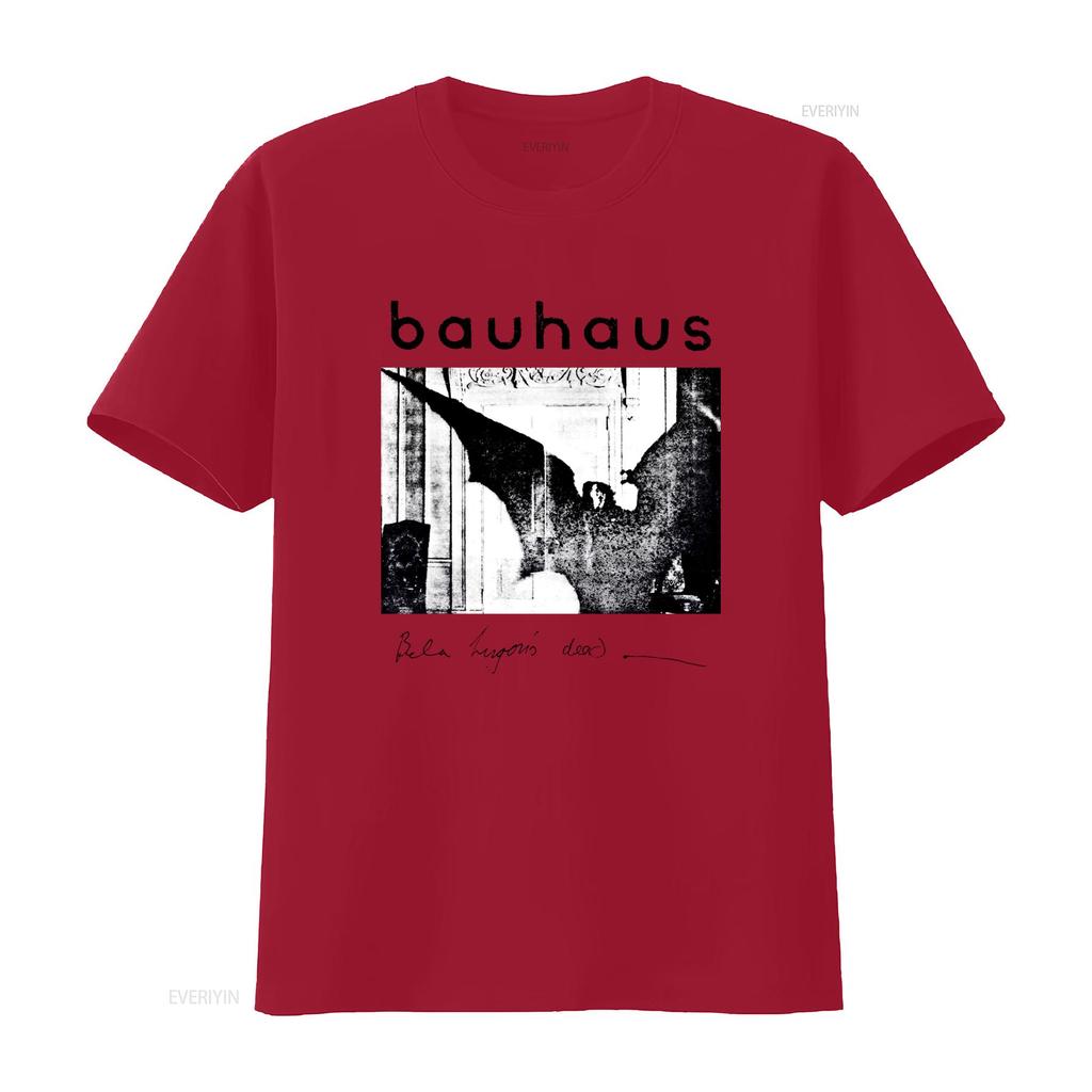 Bauhaus Bela Lugosi Dead T Shirt Cotton White for Men Sizes S To 5XL Vintage Washed Stretched Top For Everyday Wear Homme