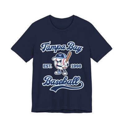 Retro Tampa Bay Baseball T-Shirt Vintage Style Mascot Tee Team Colors