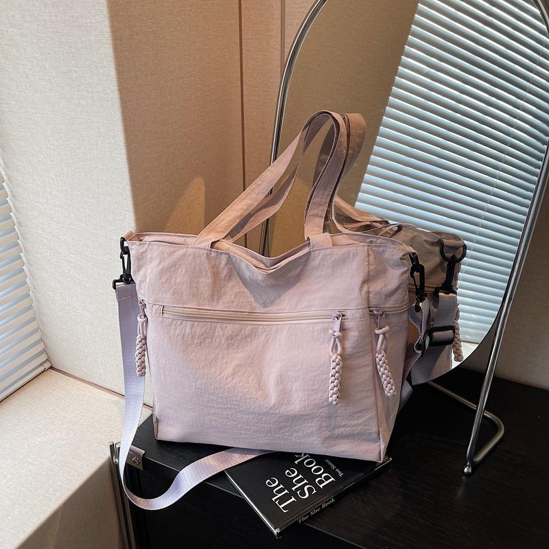 Bag Women's Large-capacity New Simple and Versatile Messenger Bag Casual Shoulder Class Commuter Tote Bag