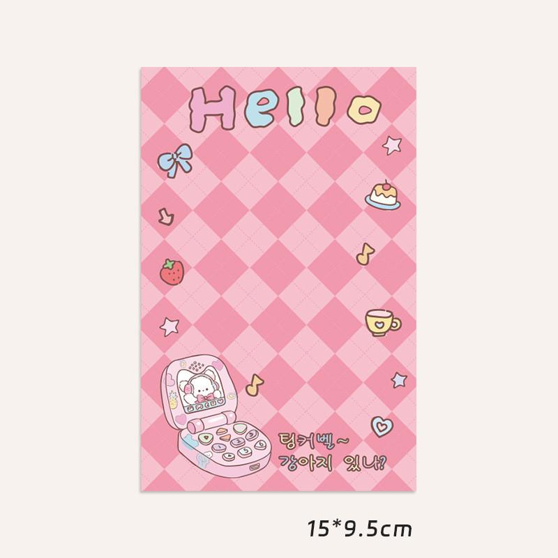 10PCS Kawaii Cartoon Summer Puppy Card Head Card Back Opp Bag Cute Kpop Star 3 Inch Photo Card DIY Decor Packing Material