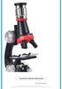 HD Biological Microscope for Kids – Educational Science Toy with High Magnification for Students