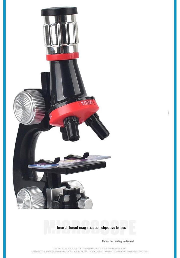 HD Biological Microscope for Kids – Educational Science Toy with High Magnification for Students