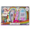 Rainbow High - Playset Guarda-Roupa Arco-Íris da Amaya - Boneca exclusiva incluída - Roupas - Sapatos - Bolsas - Cabides - A partir de 4 anos