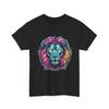 Neon Rainbow Lion T-Shirt | Colorful Lion Head Graphic Tee, Animal Shirt, Gift