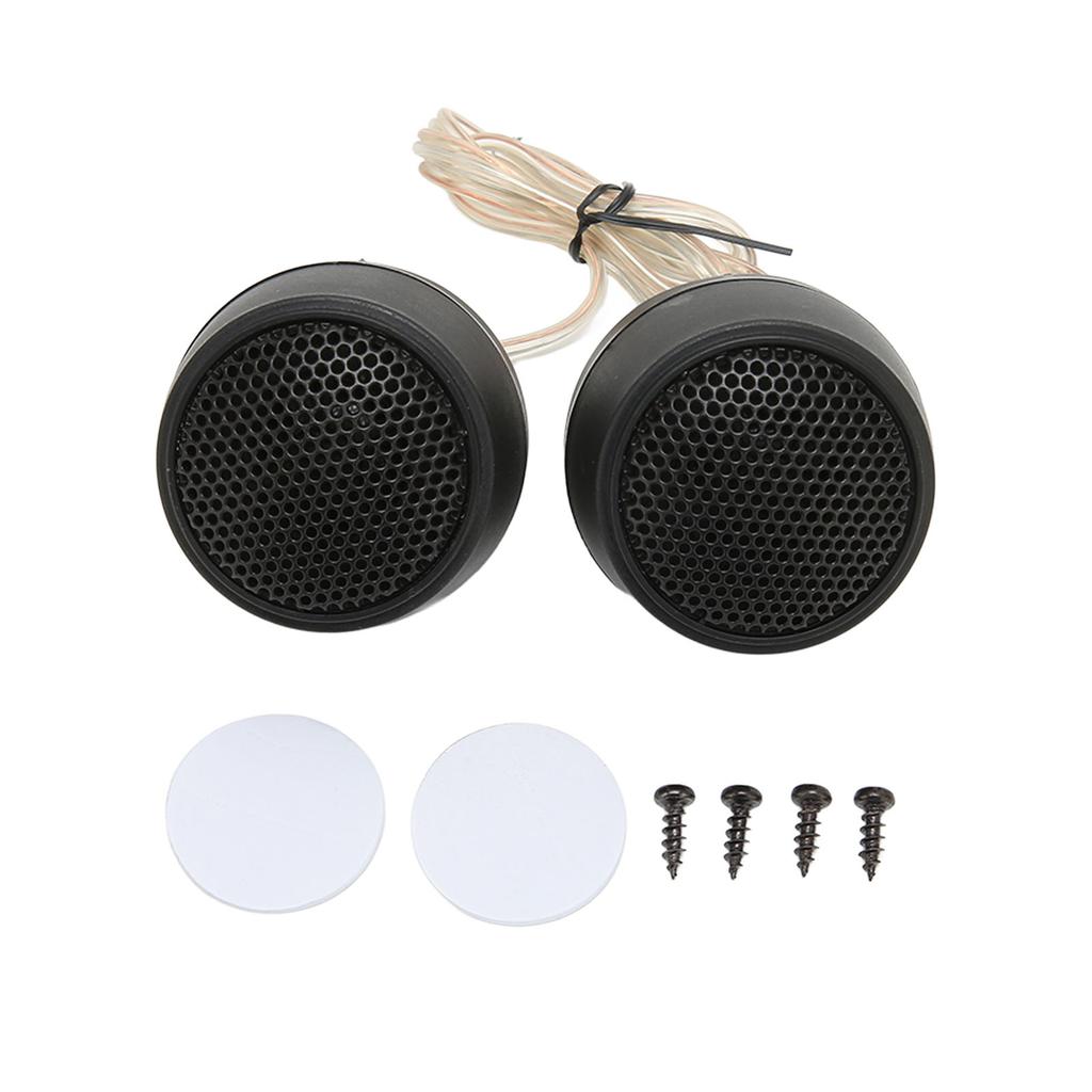 2PCS Dome Tweeter 10W 4 Ohm High Sensitivity Great Sound Quality Loudspeaker for Car Audio Systems