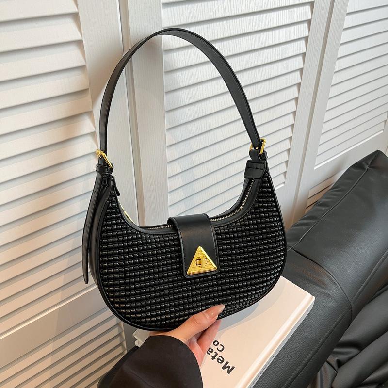 

2025 Luxurious French Crescent Shoulder Bag for Women