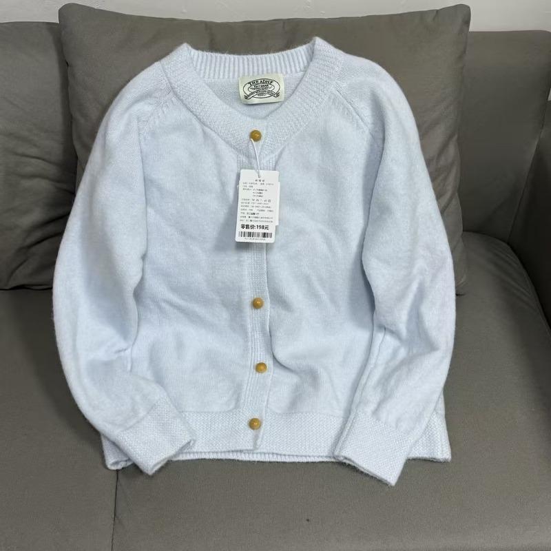 Der neue Cardigan zeigt Ihr Temperament Süßes lockeres Wollmischmaterial Mode