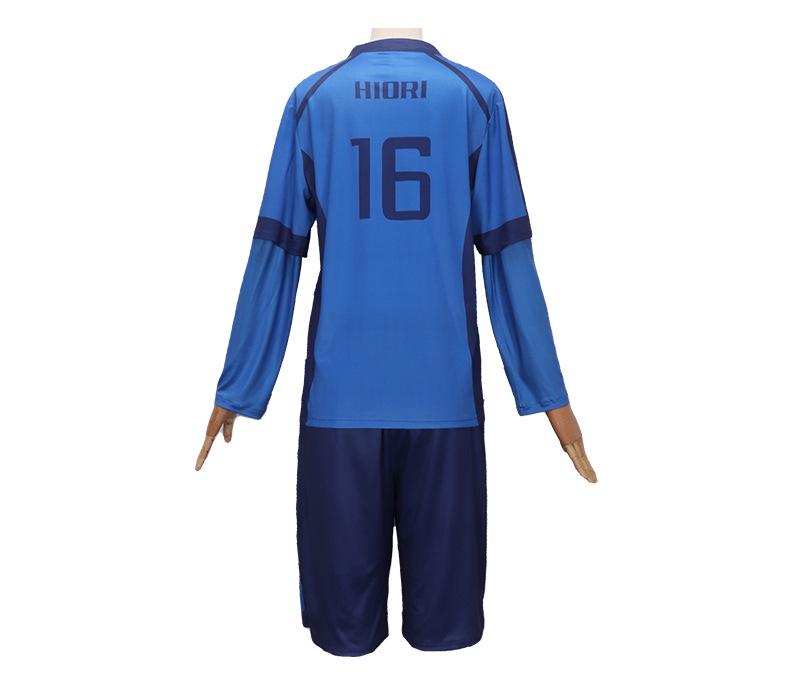BLUELOC K Maglia Blue Lock Cosplay Set Completo: Modelli Bachira, Meguru, Chigiri, Isagi Disponibili