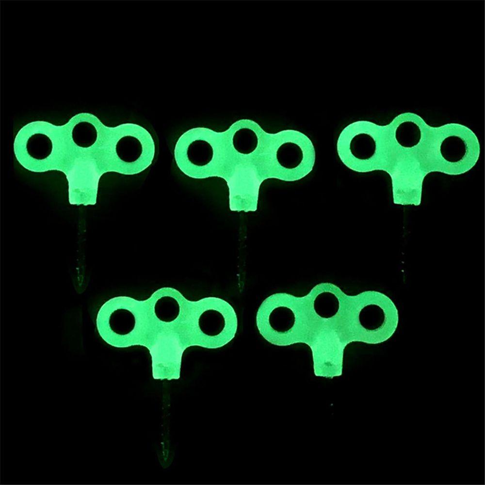 Night Vision Pegs Screw Travel Outdoor Equipment Hiking Rope Buckle Spike Hook Tent Nail Ground Pin