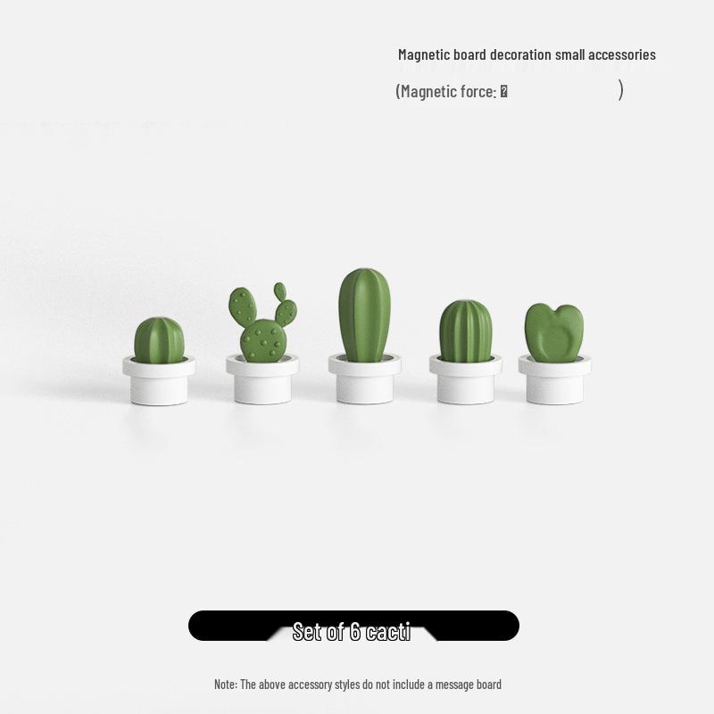 Magnetic Desktop Blackboard Memo Board - Erasable & Free-Standing for Office Use