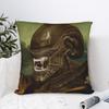 Mona Lisa Alien Xenomorph Pillowcase Printing Polyester Cushion Cover Gift  Pillow Case Cover Home Dropshipping 40X40cm