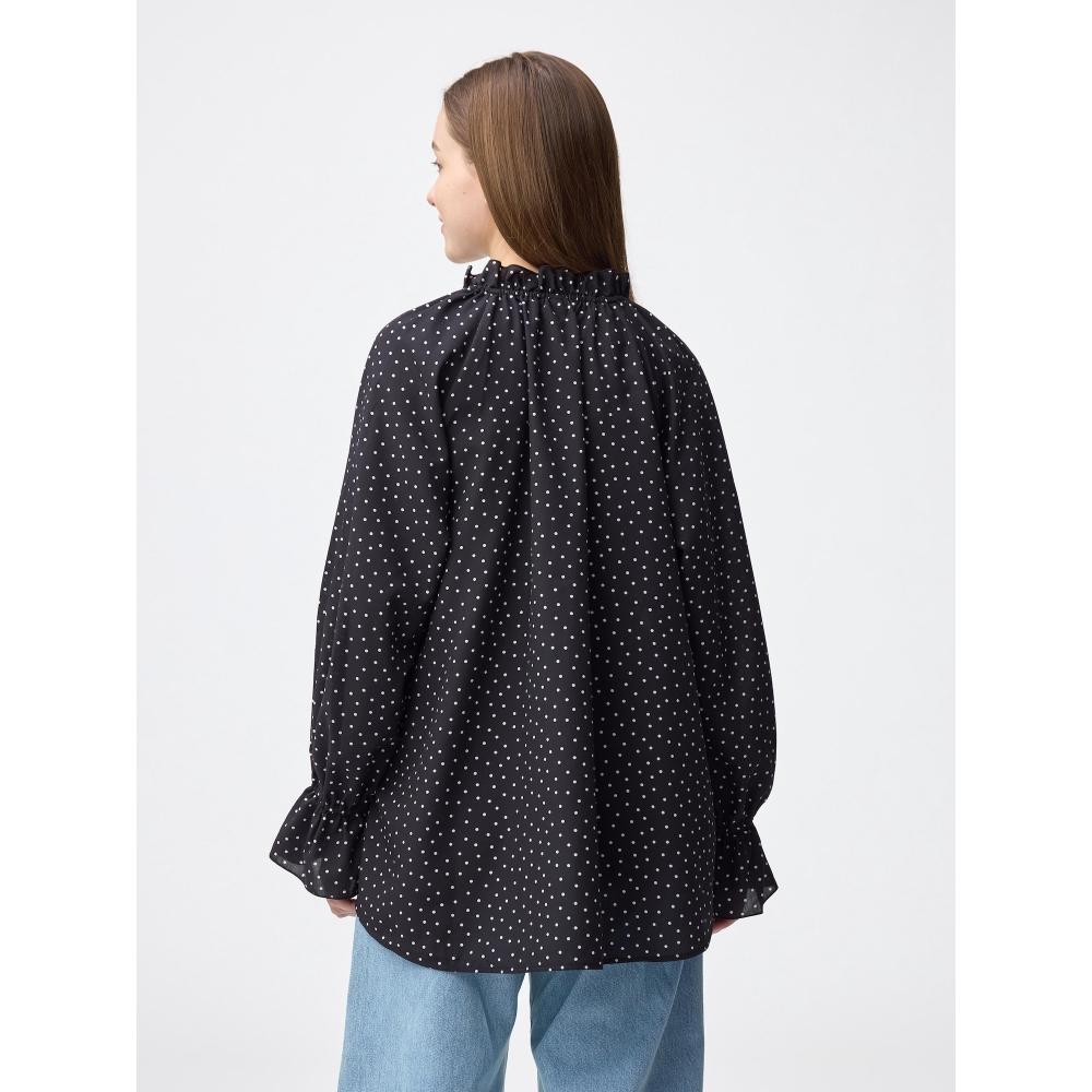 Gu By Uniqlo Frill Neck Tunic