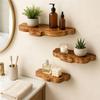 Small Wall Storage Shelf with Wood Look, Floating Display Shelf for Photos, Keys, and Daily Items In Bedroom, Entryway, or Study Use