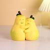 Charming Pear Resin Bookend for Home Decor: Bedroom, Living Room, or Wine Cabinet