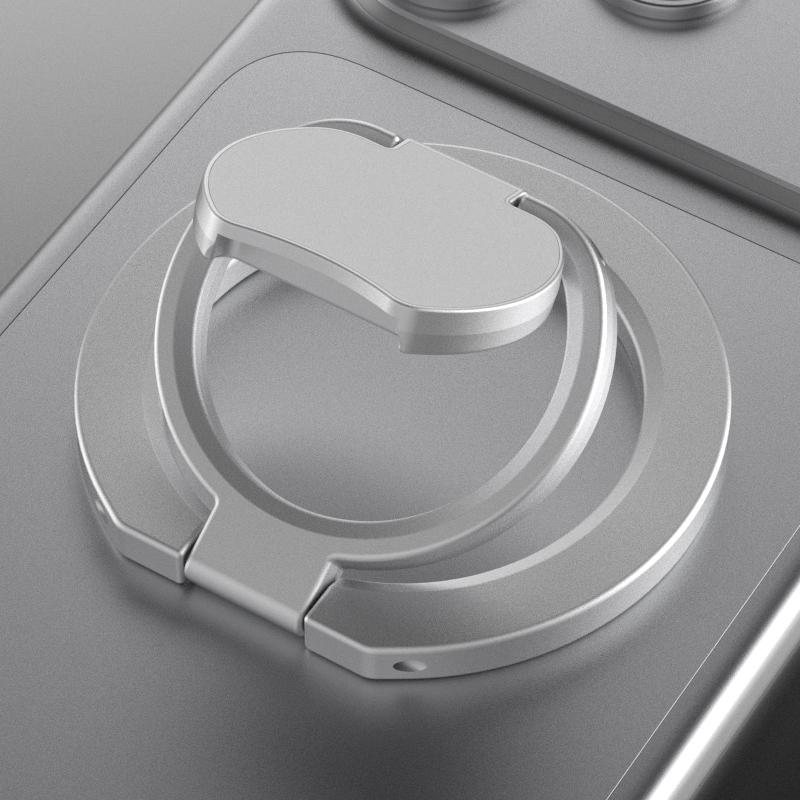 Double Sided for MagSafe Phone Stand Magnetic Phone Ring Holder Kickstand Magnet Grip for IPhone Samsung Folding Portable Holder 5