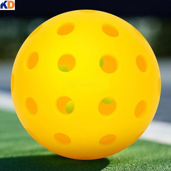 KNK Outdoor Pickleball Approved, 40 Holes for Maximum Flight and Durability Skill Levels and Ideal for Competitive Play Today (Pack of 4)
