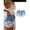 European American Slimming Lace Crochet Hollow Hot Pants