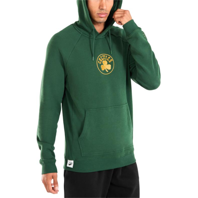 DECATHLON x NBA Collaboration Celtics TARMAK 900 Series Knitted Hooded Warm Comfortable Skin-Friendly Soft Sweatshirt Unisex Same Seaweed Green