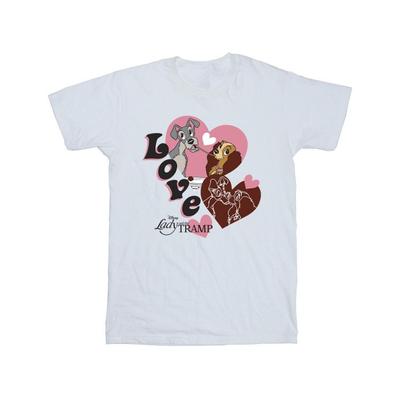 Lady And The Tramp Boys Spaghetti Love Cotton T-Shirt