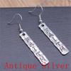 Boucles d'oreilles Symbole Om Yoga Vintage Boucles d'oreilles Mode Pour Femmes Apprêts de Fabrication de Bijoux DIY