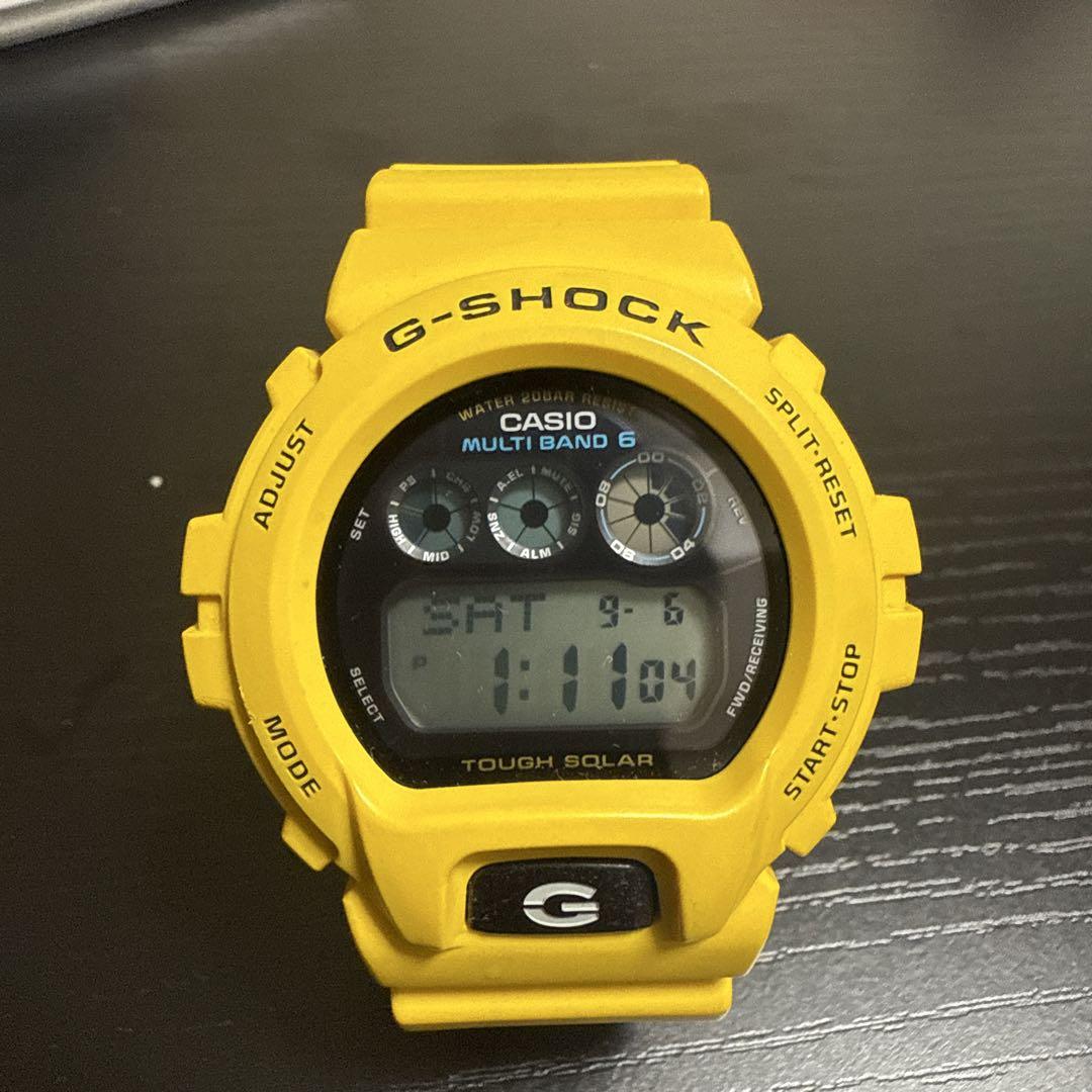 

[USED] Rare G-SHOCK GW-6900A Yellow/Black Radio-Controlled Solar Watch