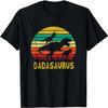 Funny Dinosaur Musician T Rex Drummer Men Boys Gifts Drums T-Shirt