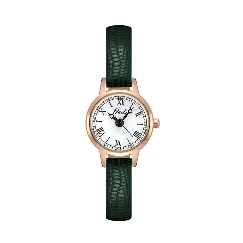 

Новые женские часы Niche Retro Roman Belt Watch женские маленькие и изысканные литературные часы с маленьким циферблатом бывшие в употреблении