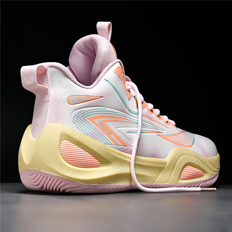 Men's Athletic Basketball Sneakers Breathable Cushiing N-Slip Wearable Gym Training Running Shoes for Men And Women