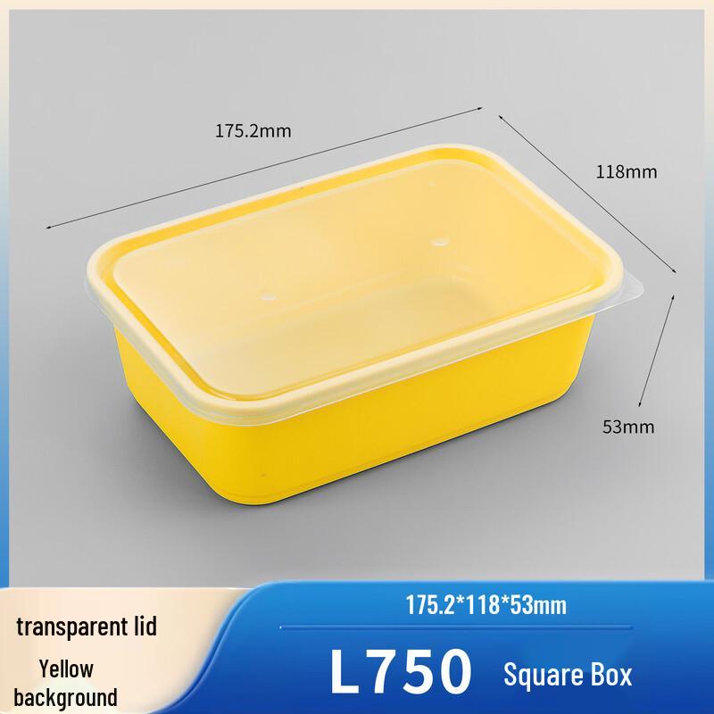 Shixun Thickened Disposable Rectangular Food Containers