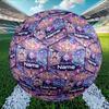 Custom Name Personalized Kpop Demon Hunter Print Size 5 Soccer Ball Training & Match Football, for Team, Kicking, Gift for Football Enthusiasts