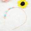 NEOBABY Metal Headbands for DIY Crafts, Plain Copper Wire Hairbands, 50 Pieces
