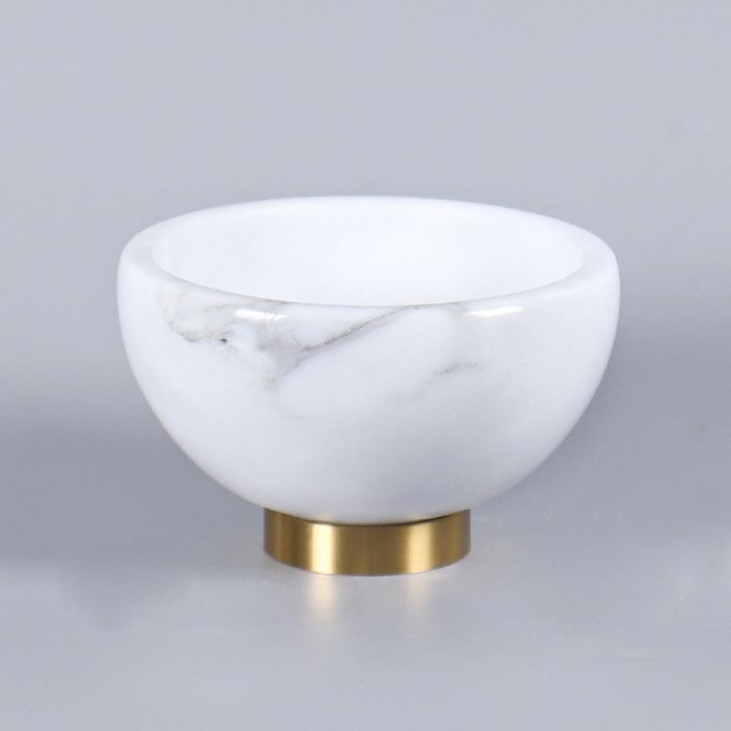 Natural Marble Storage Tray, Fruit Tray, Living Room Countertop Snacks, Candy Storage Bowl, Small Accessories, Decorative Tray