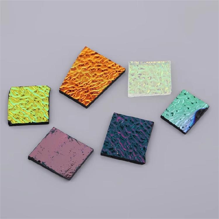 Premium Dichroic Glass Scraps 28g Accessories Excellent For Custom Jewelry Making And Artistic Inlay Applications