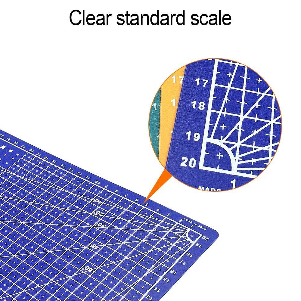 Durable Printed DIY Double-sided Grid Lines Self-healing Craft Manual Tool Cutting Pad Cutting Mat