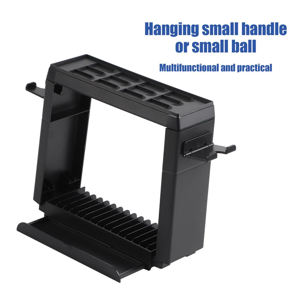 ABS Schwarzer Disc Multifunktionaler Disc Ständer Spielkarten Aufbewahrungsständer Basis Zubehör für Switch