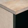Coffee Table Bleached White 80 x 54 x 40 cm Solid Mango Wood