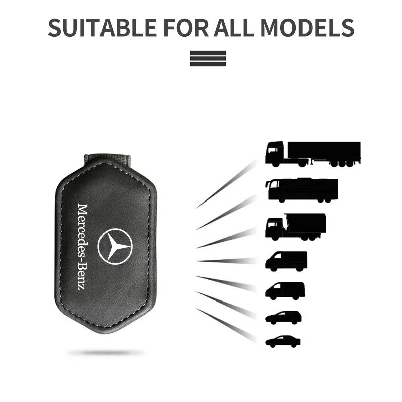 1pcs Car Seat Belt Clip Limiter Buckle Adjustable Anti-skid Safety Clamp Stopper For Mercedes Benz AMG W203 W206 W220 W205 W211