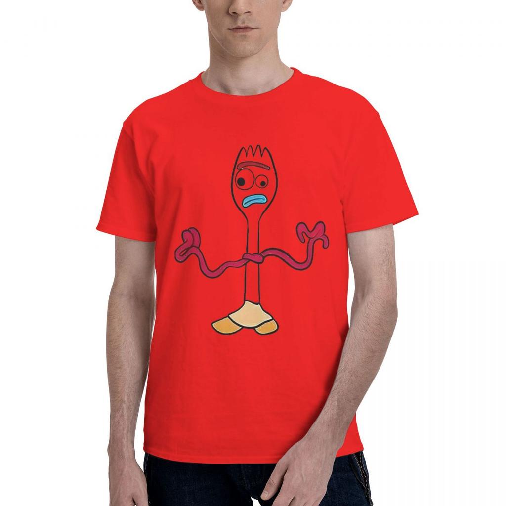 Toye Storey 4 Forky 100 Cotton Casual Breathable Confortable Cute Funny TShirt For Men Mens Wear