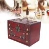 Kleine antike Mehrzweck-Schmuckschatulle aus Holz zur Aufbewahrung von Schmuck, für Geschenke, Fotosammlung, Shooting-Einrichtungsgegenstände