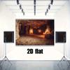 1 Uds. 2D Background Cloth "Magnificent Cave Foam Background Cloth, Perfect Creation of Halloween Atmosphere" - Party Banner