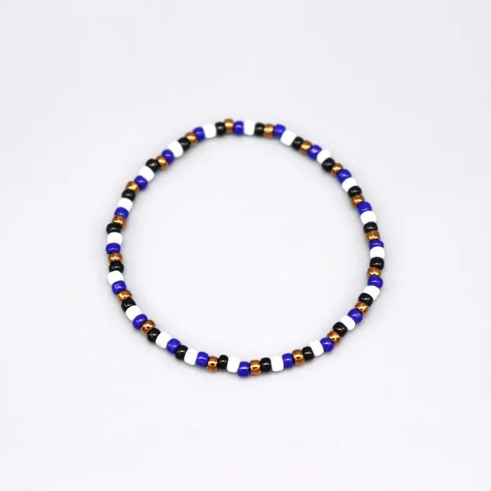 Bonbo Bronze Bead Mix Layered Bracelet 5 Colors