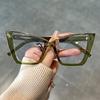 Fashion Women Anti-blue Light Glasses Men Women Transparent Computer Eyeglass Square Eyeglasses Computer Protection