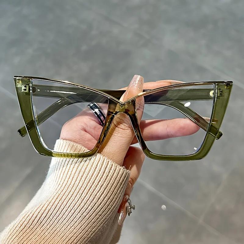 Fashion Women Anti-blue Light Glasses Men Women Transparent Computer Eyeglass Square Eyeglasses Computer Protection