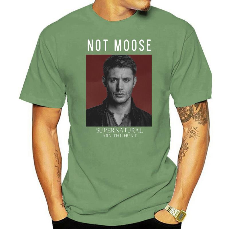 Dean Not Moose Supernatural Jensen Ackles Join The Hunt Winchester Hd111 TShirt Classic Custom Design Tee Shirt