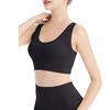 Plus Size Full Coverage Sports Bra Tank Top 2PC Set Seamless Wireless Support Stretch Fabric Breathable Design for Active Wear