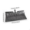 Alloy Steel Outdoor Snow Remover Head 22.4inch Long Multipurpose Heavy Duty for Farm Accessories